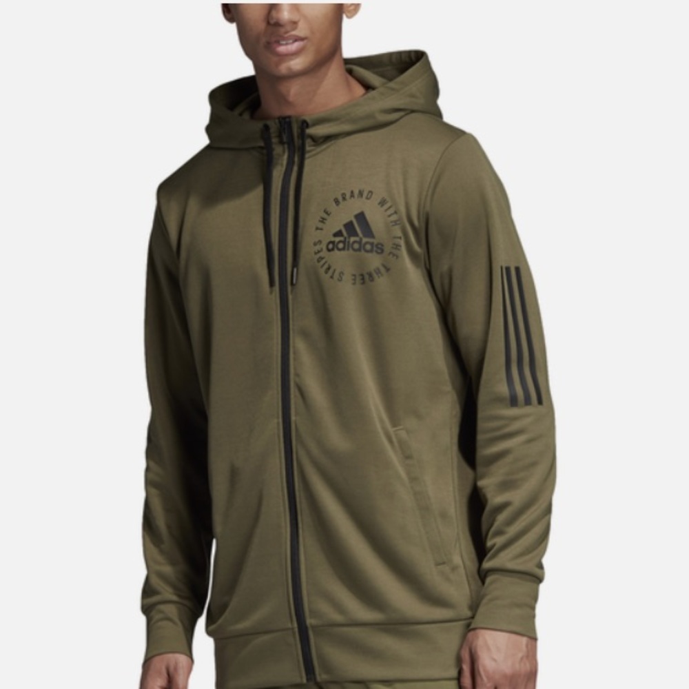 Adidas Originals Zip Up Track Hoodie Jacket